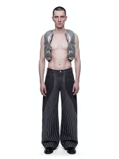 Silver Inflatable Armour Gilet-harri-APOC STORE
