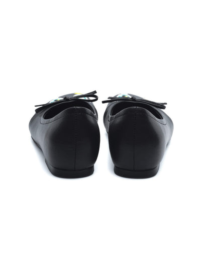 GO VACAY Anime Pearl Tears Flats Black-EMPTY BEHAVIOR-APOC STORE