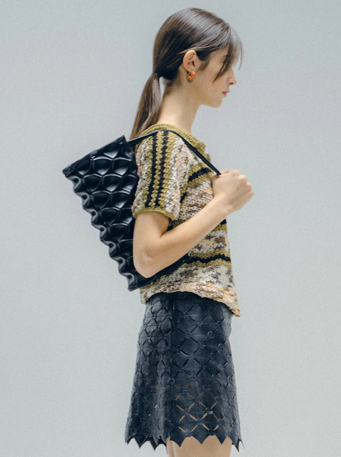 Structured bag long-Nensi Avetisian-APOC STORE