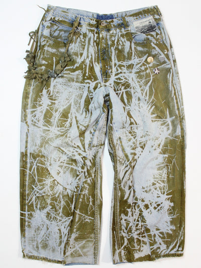 grass stained denim-WWWYRED-APOC STORE