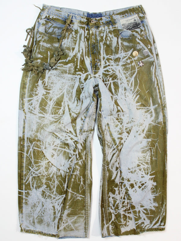 grass stained denim-WWWYRED-APOC STORE