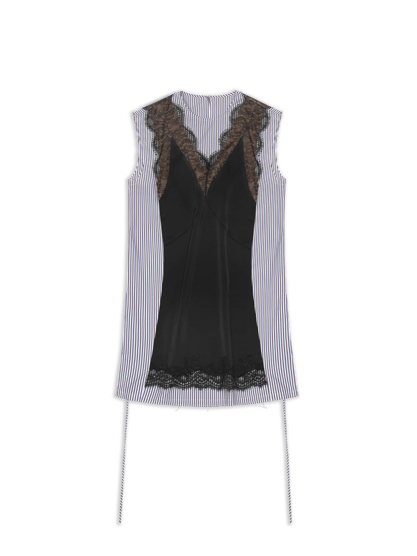 Victorian Panel Shirt-Style Dress-TRINITE Studio-APOC STORE