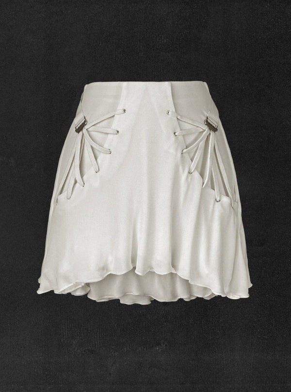 FAN LACED SKIRT-Marina Eerrie-APOC STORE