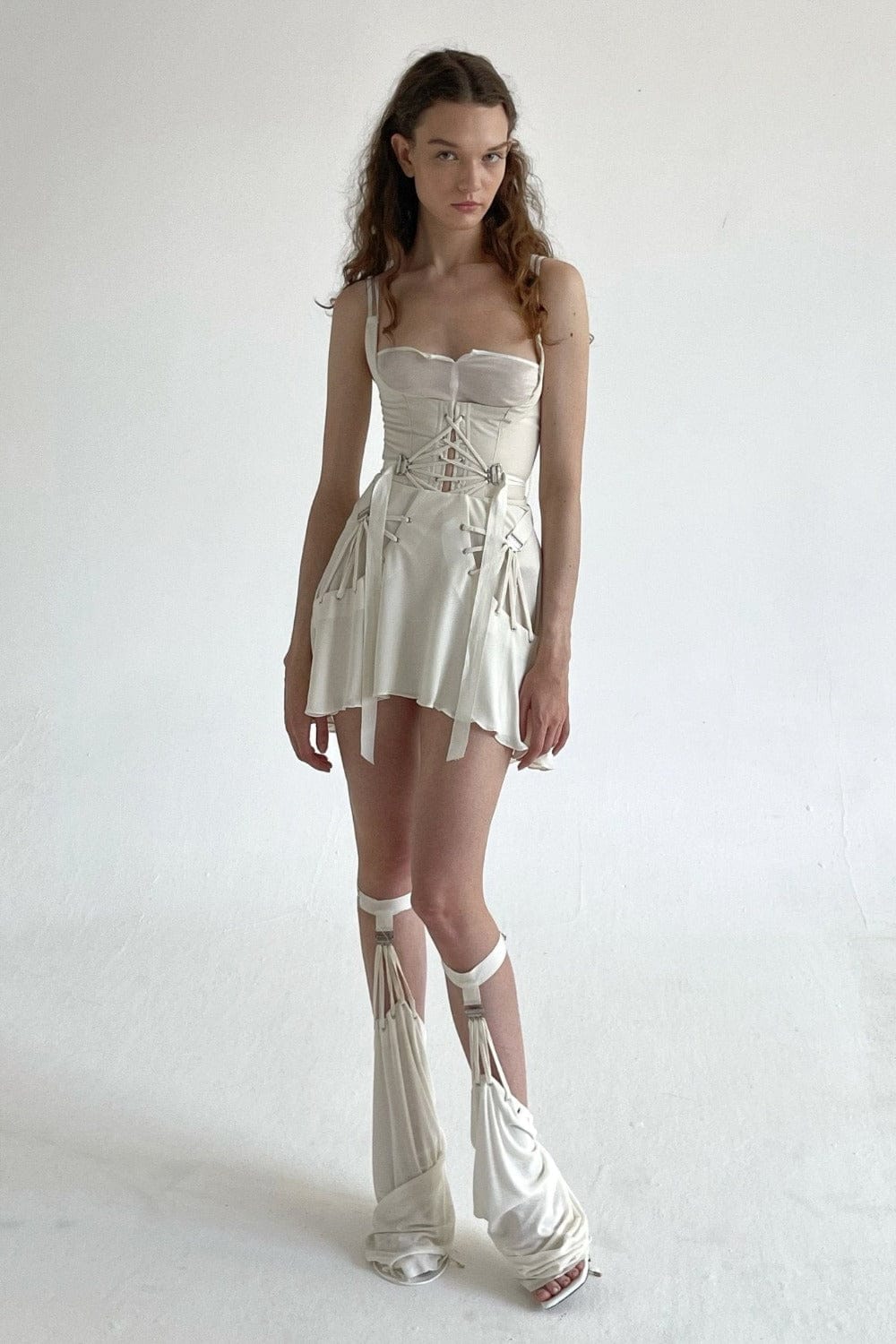 FAN LACED SKIRT-Marina Eerrie-APOC STORE