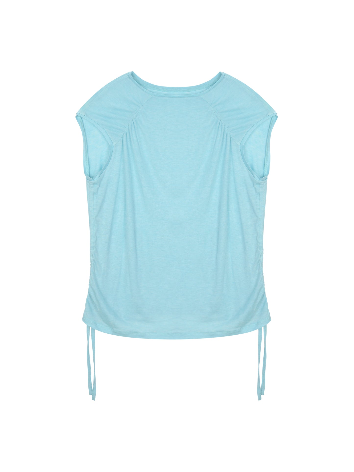 String Boat Neck Top Aqua-mesh blanca-APOC STORE