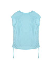 String Boat Neck Top Aqua-mesh blanca-APOC STORE