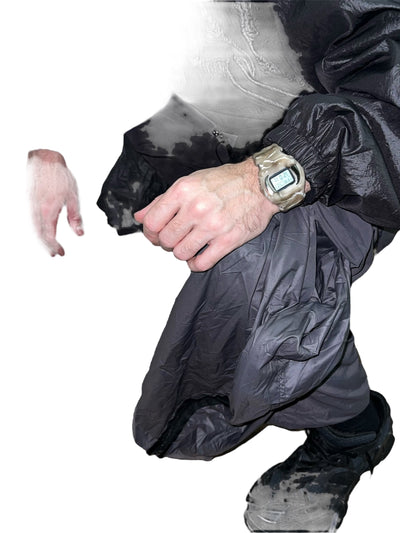 White watch with spikes-CASPER DIY-APOC STORE