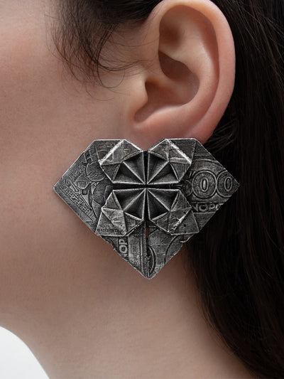 MONOPOLY BANKNOTE EARRINGS-RAPHAEL EVERDEEN-APOC STORE
