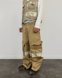 PAINTED CARGO PANTS BEIGE-EGNARTS-APOC STORE