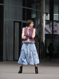 Ginham pink/green-TATi-APOC STORE