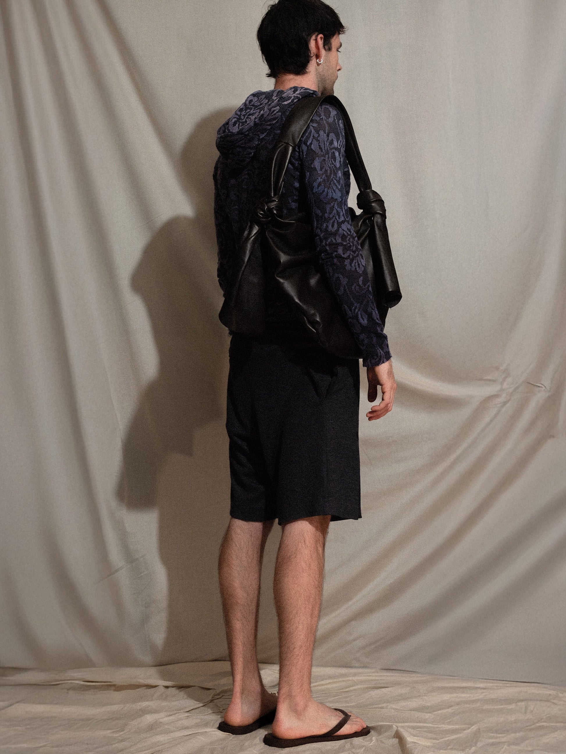 BB Sack in Brown Leather-Pedro Trindade-APOC STORE