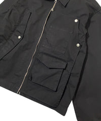 HIDDEN UTILITY PANEL JACKET BLACK-EGNARTS-APOC STORE