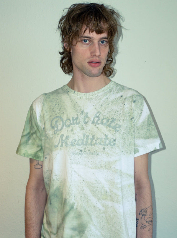Algae "Don't Hate Meditate" T-Shirt-Solitude Studios-APOC STORE