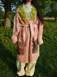 fizzy peach moss coat-EIRINN HAYHOW-APOC STORE