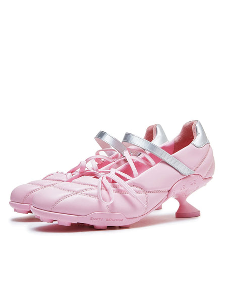 EMPTY BEHAVIOR ポインテッドトゥ スニーカー Interstellar Sports Ballet High Heel Pink – APOC STORE