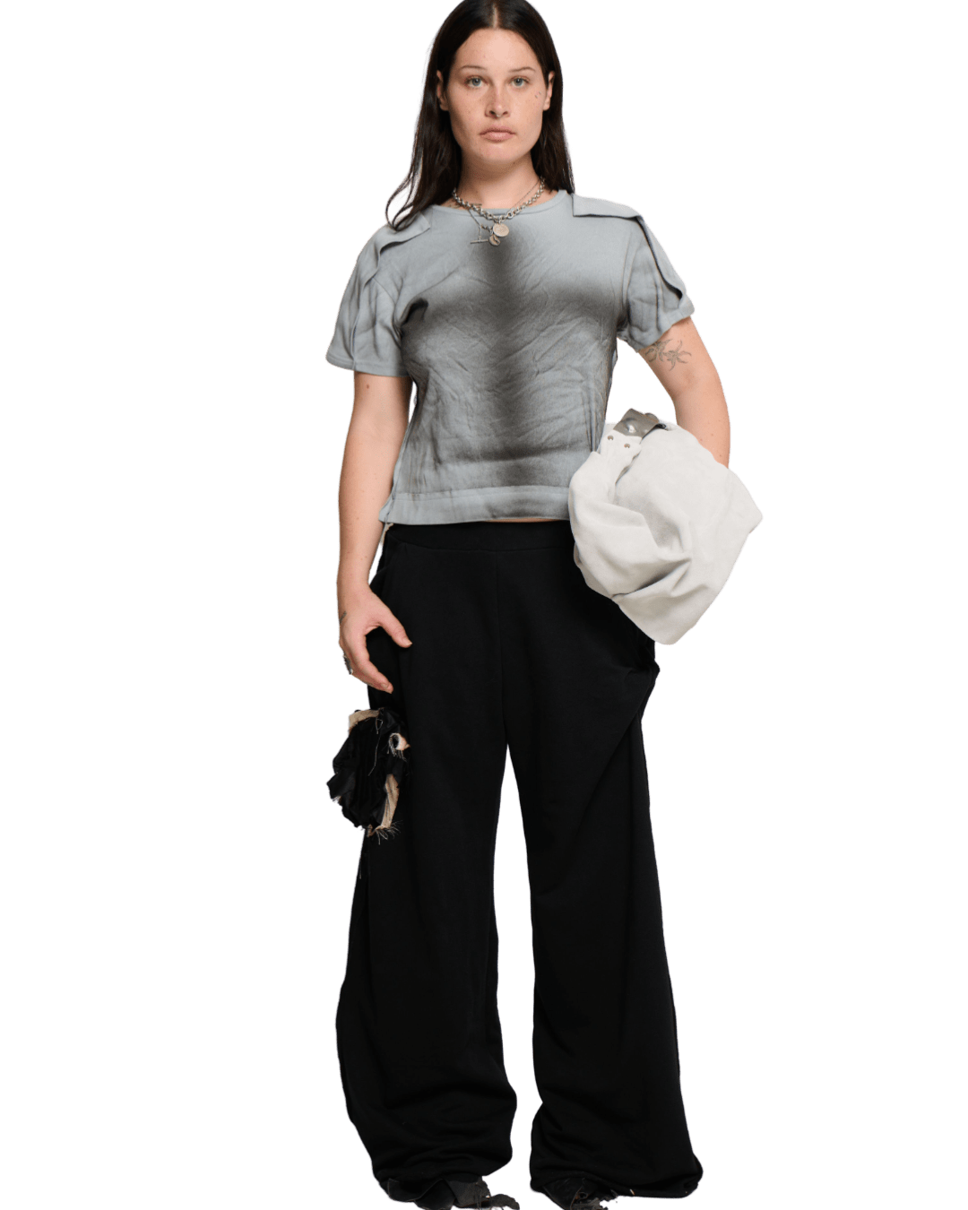 Placket T-Shirt Blue-Karlaidlaw-APOC STORE