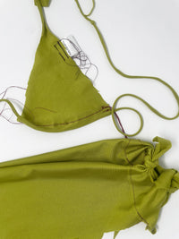 PIKINI BIKINI Glossy Olive-Puer Parasitus-APOC STORE