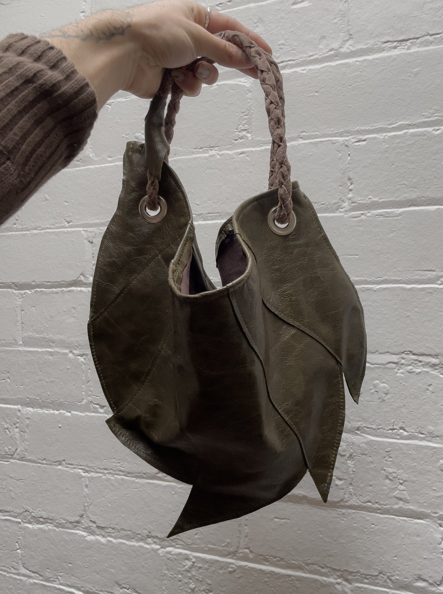 Ammonite Bag Green-Jules Bramley-APOC STORE
