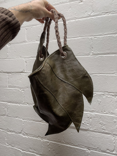 Ammonite Bag Green-Jules Bramley-APOC STORE