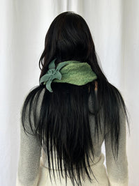 Chlorophyll Laurel Cluster Scarf-GRACE GUI-APOC STORE