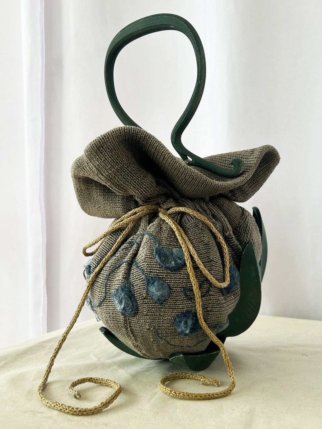 Soot Laurel Pouch Bag-GRACE GUI-APOC STORE