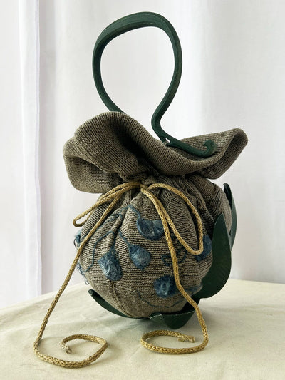 Soot Laurel Pouch Bag-GRACE GUI-APOC STORE