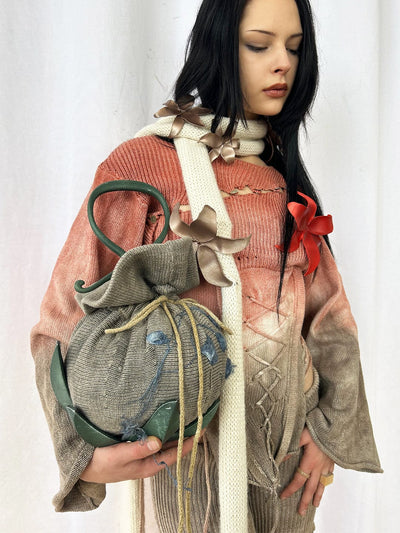 Soot Laurel Pouch Bag-GRACE GUI-APOC STORE