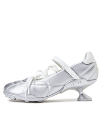 Interstellar Sports Ballet High Heel Silver-EMPTY BEHAVIOR-APOC STORE