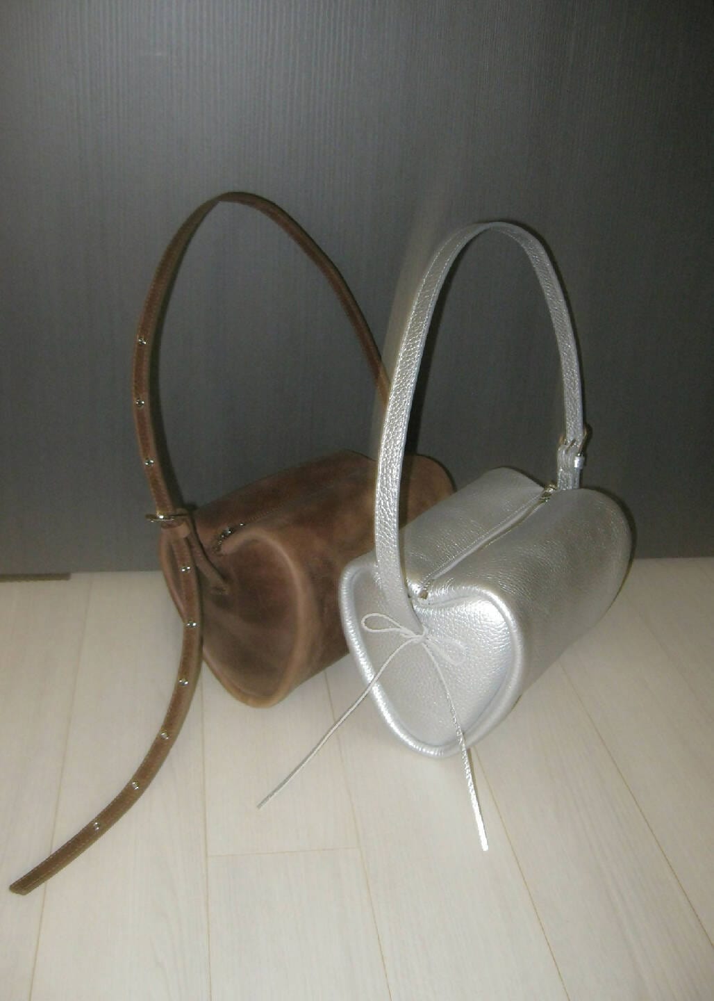 Eyelet Heart Bag Vintage Brown-EECHAEROI-APOC STORE