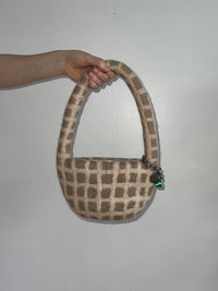 PLAID BAG #12 - Beige / Cream-Carboot-APOC STORE