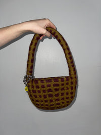 PLAID BAG #10 - Chestnut / Pewter-Carboot-APOC STORE