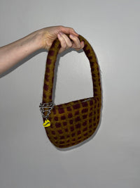 PLAID BAG #9 - Maroon / Khaki-Carboot-APOC STORE