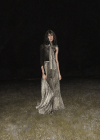 melange skirt-Jules Bramley-APOC STORE