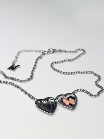 Open Heart Necklace Single-Marland Backus-APOC STORE