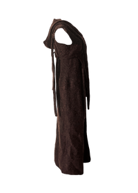 hooded cardigan dress-Jules Bramley-APOC STORE