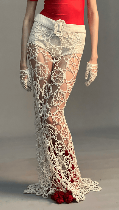 Maxi Crochet Skirt-Nastyamasha-APOC STORE