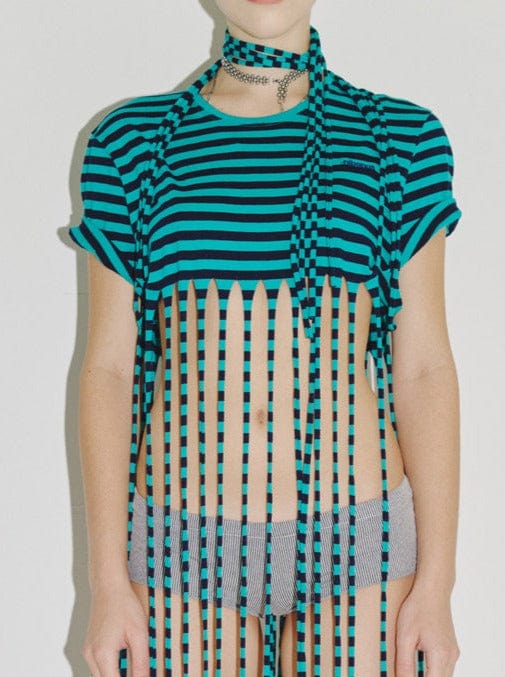 PARACHUTE TEE MINT/NAVY-Nibgnus-APOC STORE