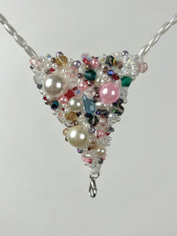 JEWELLERY THONG WHITE-Lou de Bètoly-APOC STORE