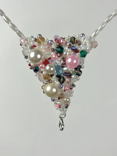 JEWELLERY THONG WHITE-Lou de Bètoly-APOC STORE