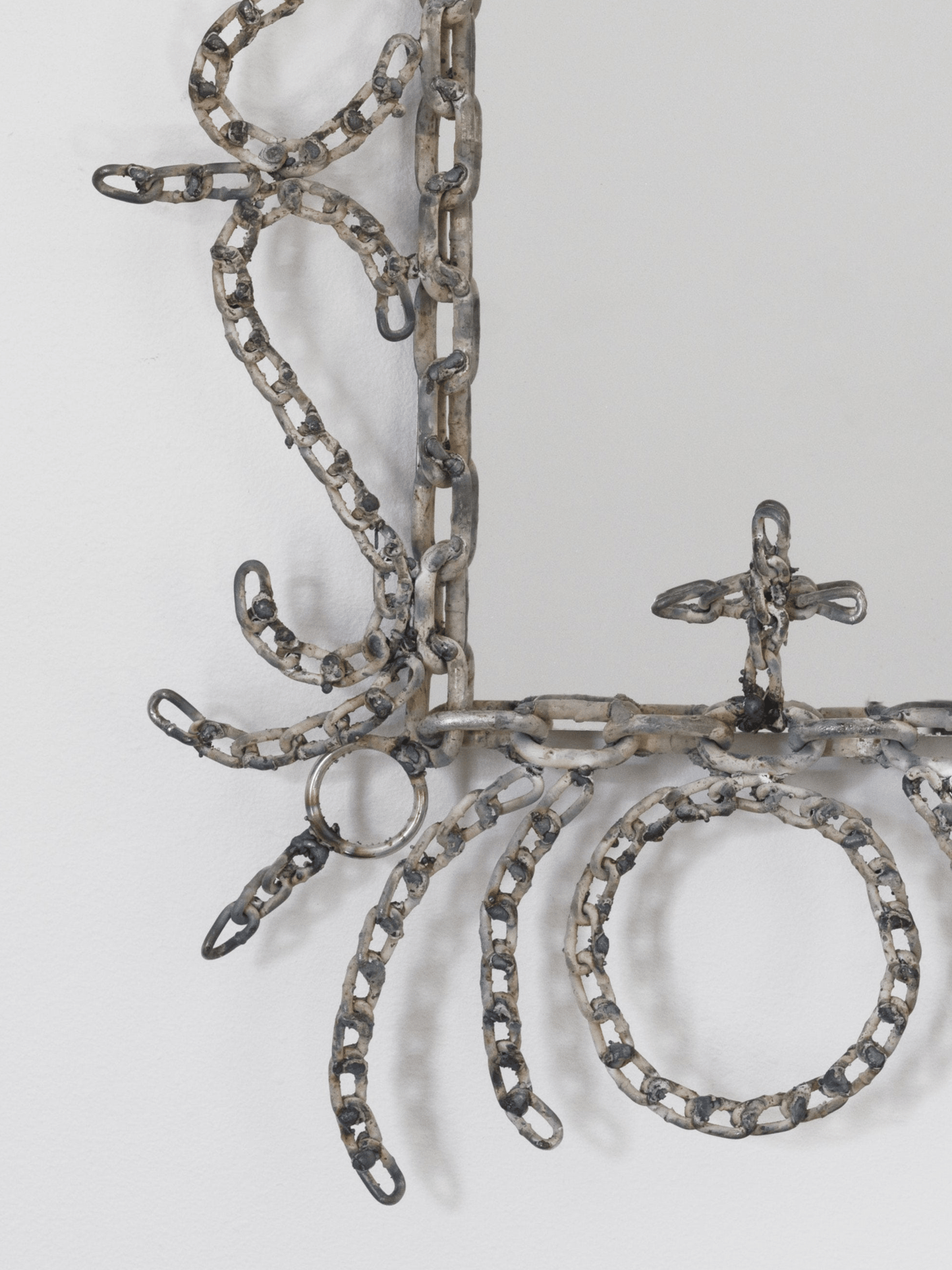 welded chain framed mirror .1-Boris Panaccio-APOC STORE