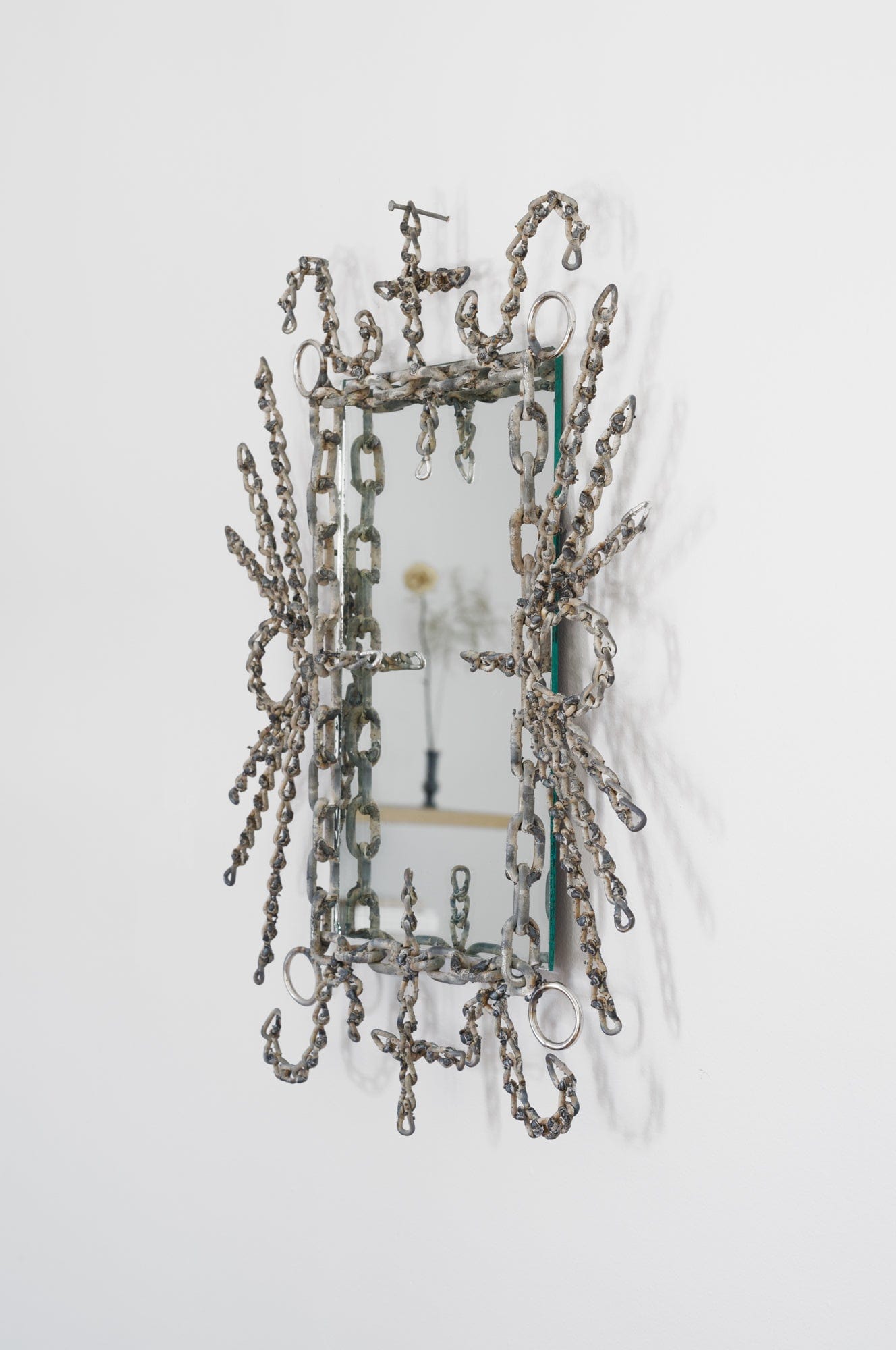 welded chain framed mirror .2-Boris Panaccio-APOC STORE