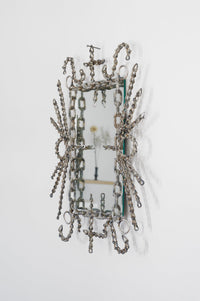 welded chain framed mirror .2-Boris Panaccio-APOC STORE