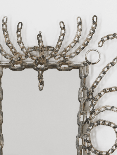 welded chain framed mirror .3-Boris Panaccio-APOC STORE