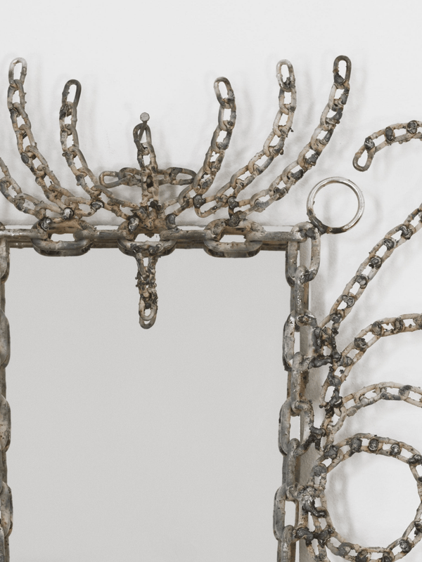 welded chain framed mirror .3-Boris Panaccio-APOC STORE