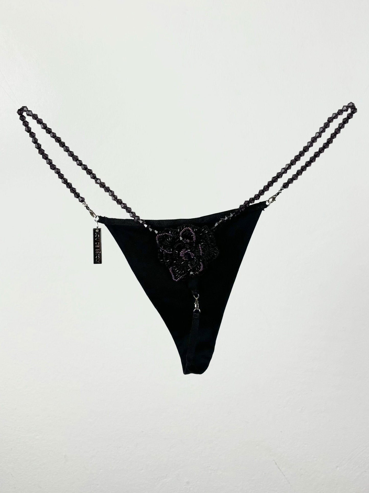 THONG BLACK-Lou de Bètoly-APOC STORE