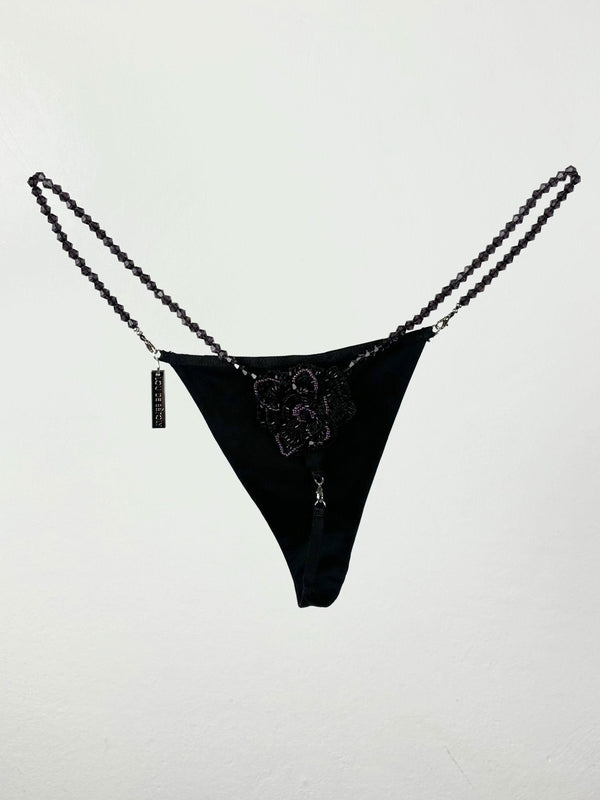 THONG BLACK-Lou de Bètoly-APOC STORE