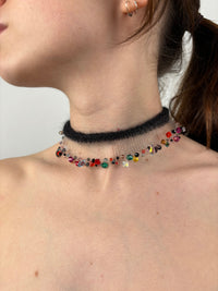 SEE THROUGH CHOKER BLACK-Lou de Bètoly-APOC STORE