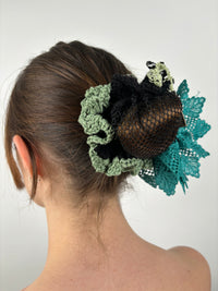 scrunchie black-Lou de Bètoly-APOC STORE