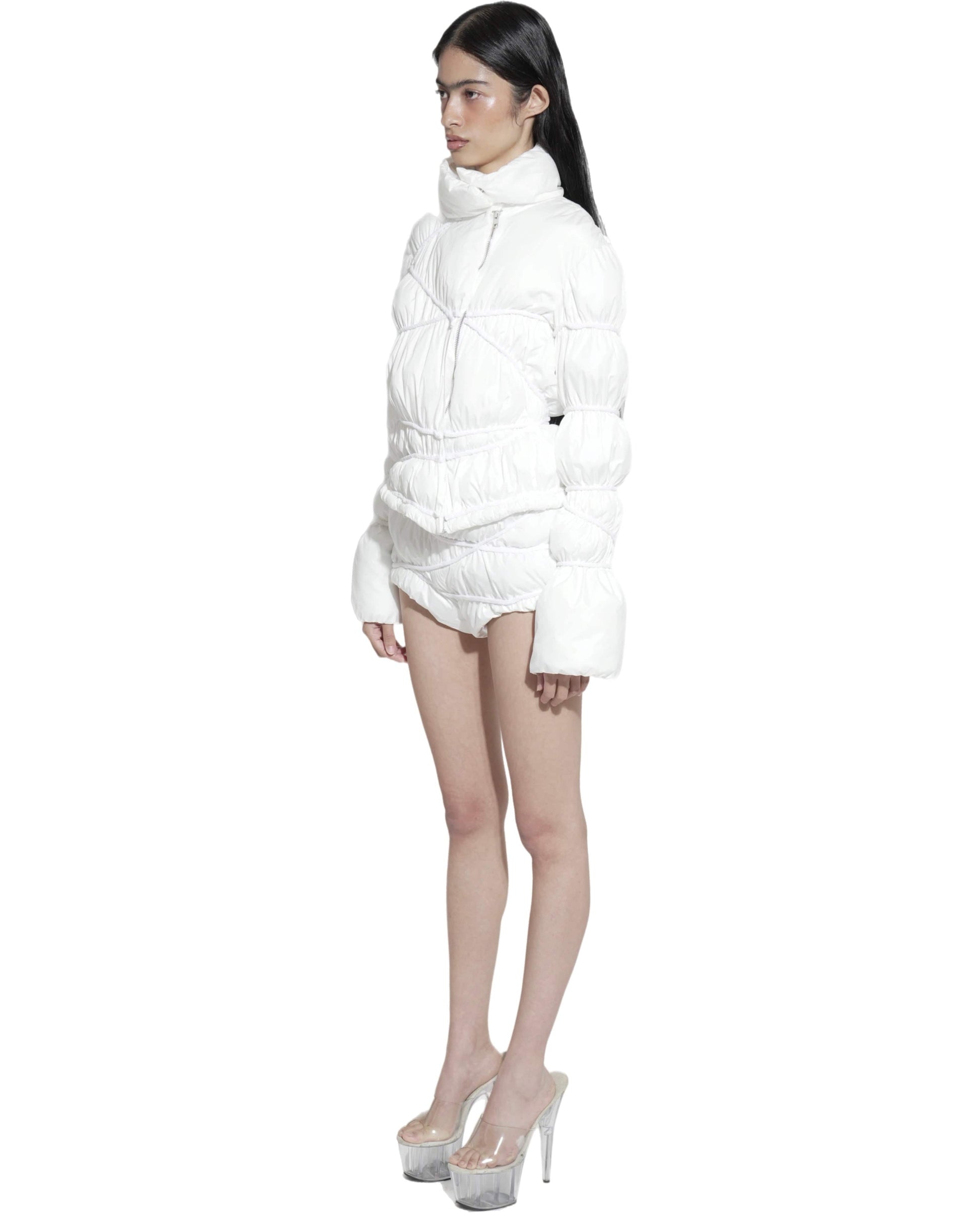 white rope puffer-Clara Colette Miramon-APOC STORE