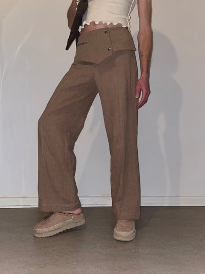 ikoda pants wet earth-Snake Divine-APOC STORE